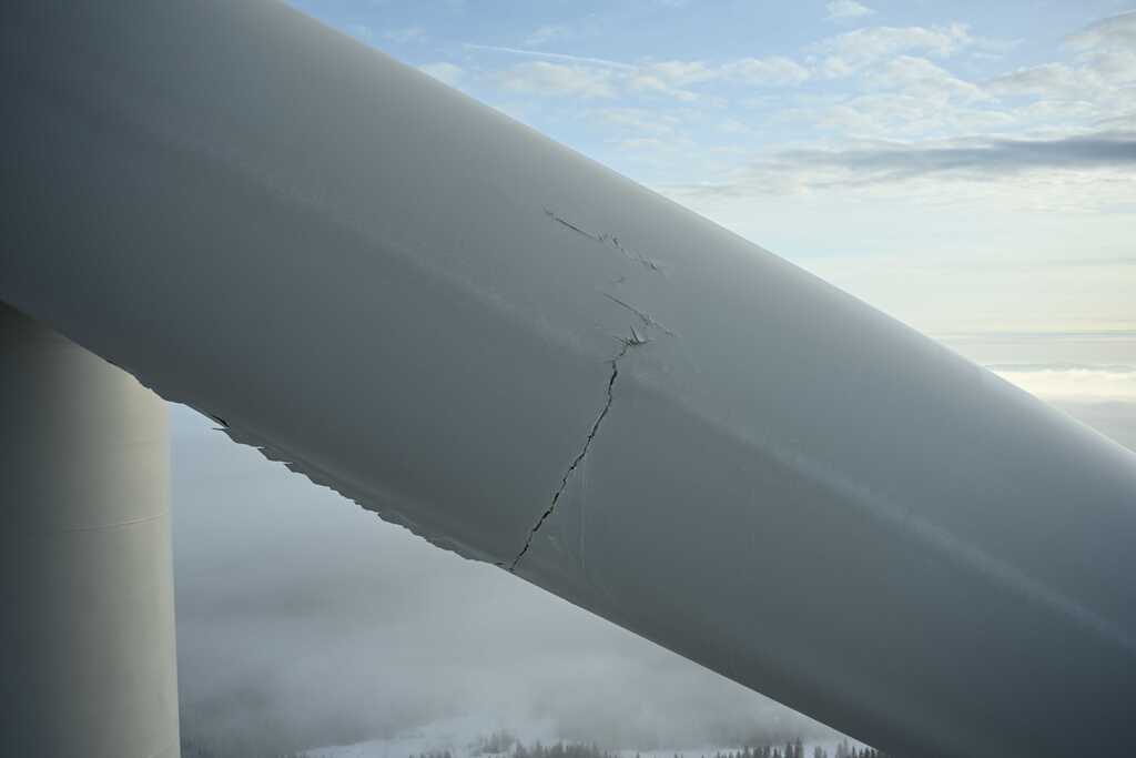 Windturbine blade photo